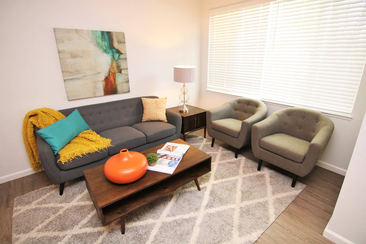 View of living room